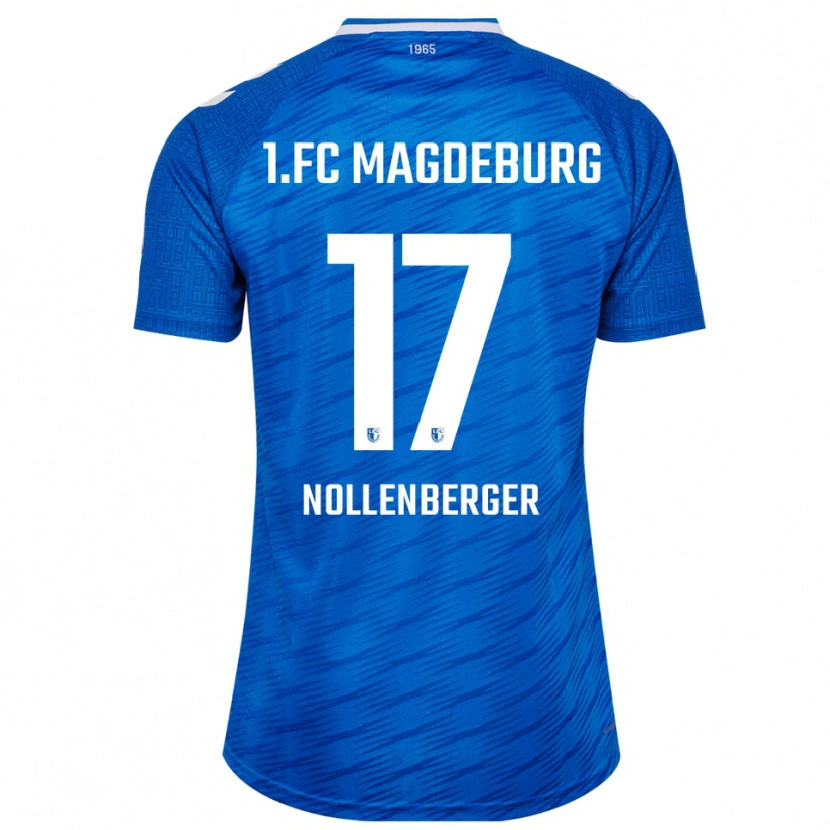 Danxen Hombre Camiseta Alexander Nollenberger #17 Azul Blanco 1ª Equipación 2025/26 La Camisa México