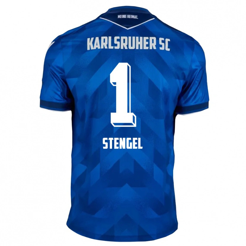 Danxen Hombre Camiseta Konstantin Stengel #1 Azul Blanco 1ª Equipación 2025/26 La Camisa México