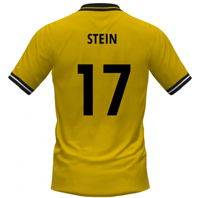 Danxen Hombre Camiseta Hugo Stein #17 Amarillo Negro 1ª Equipación 2025/26 La Camisa México