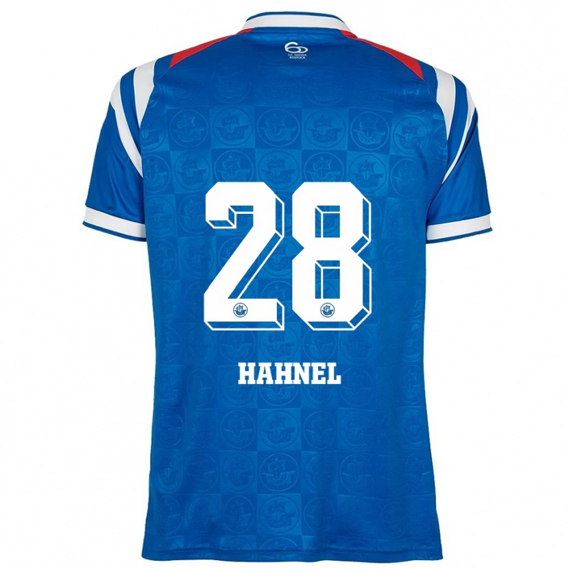 Danxen Hombre Camiseta Julian Hahnel #28 Azul Blanco Rojo 1ª Equipación 2025/26 La Camisa México