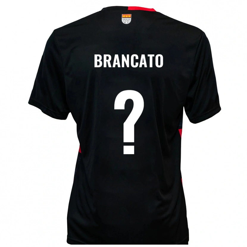 Danxen Hombre Camiseta Elisea Brancato #0 Negro Rojo 1ª Equipación 2025/26 La Camisa México
