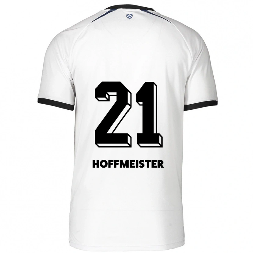 Danxen Hombre Camiseta Milan Hoffmeister #21 Blanco Negro 2ª Equipación 2025/26 La Camisa México