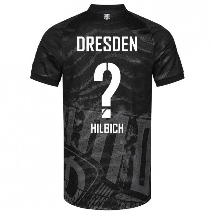 Danxen Hombre Camiseta Amelie Hilbich #0 Negro Gris 2ª Equipación 2025/26 La Camisa México