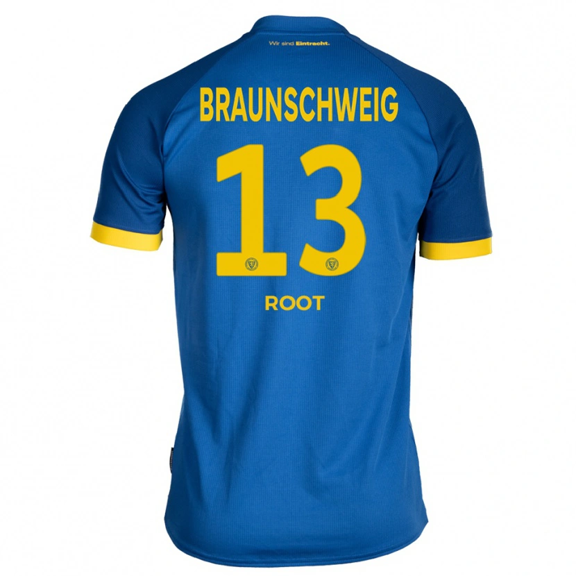 Danxen Hombre Camiseta Maxim Root #13 Azul Real Amarillo 2ª Equipación 2025/26 La Camisa México