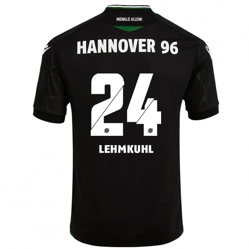 Danxen Hombre Camiseta Camillo Lehmkuhl #24 Negro Verde 2ª Equipación 2025/26 La Camisa México