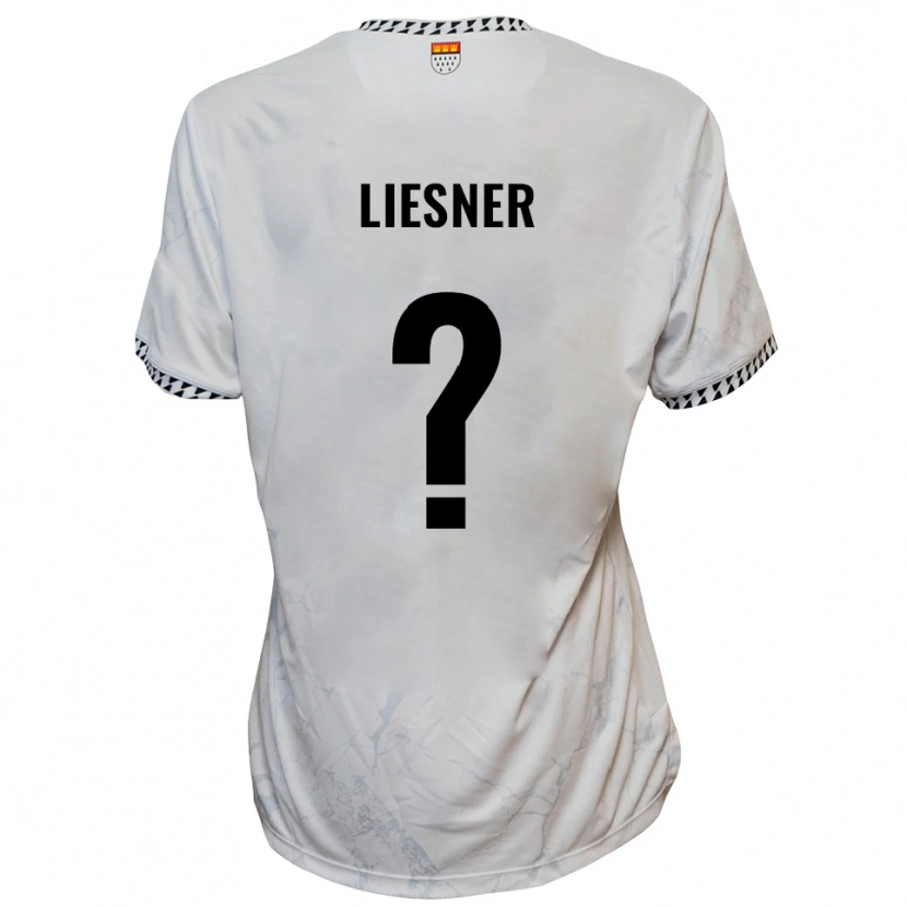 Danxen Hombre Camiseta Annalena Stephanie Liesner #0 Blanco Negro 2ª Equipación 2025/26 La Camisa México
