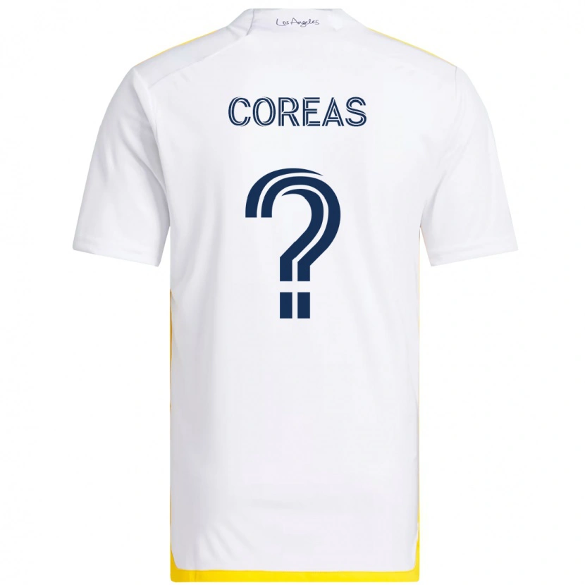 Danxen Niño Camiseta Christian Coreas #0 Morado Azul 1ª Equipación 2025/26 La Camisa México