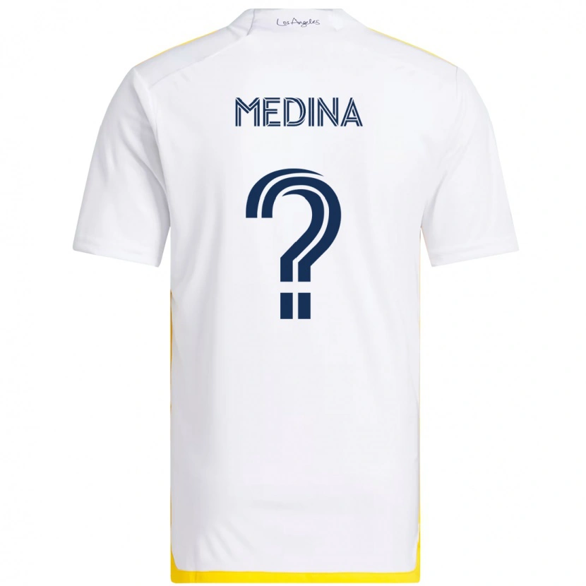 Danxen Niño Camiseta Aaron Medina #0 Morado Azul 1ª Equipación 2025/26 La Camisa México