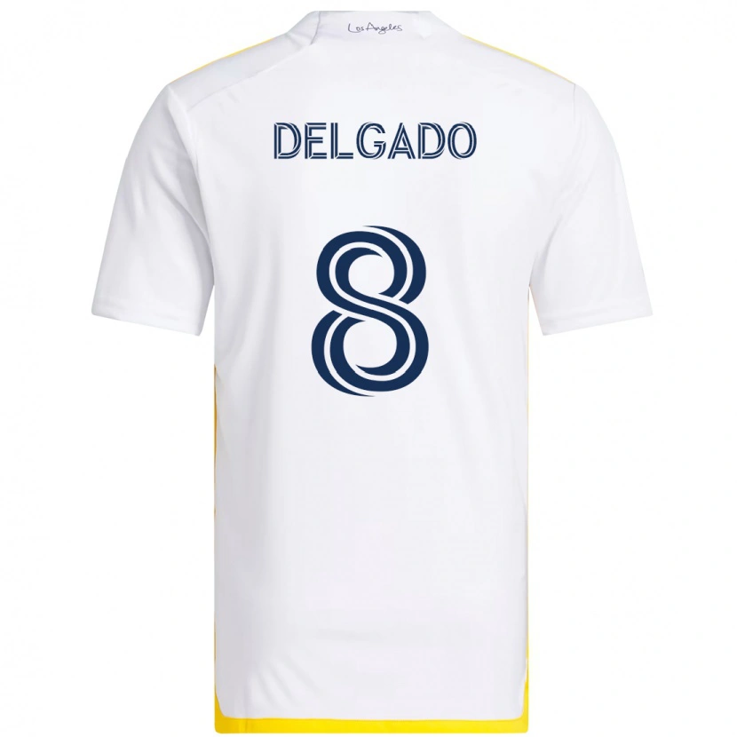 Danxen Niño Camiseta Mark Delgado #8 Morado Azul 1ª Equipación 2025/26 La Camisa México