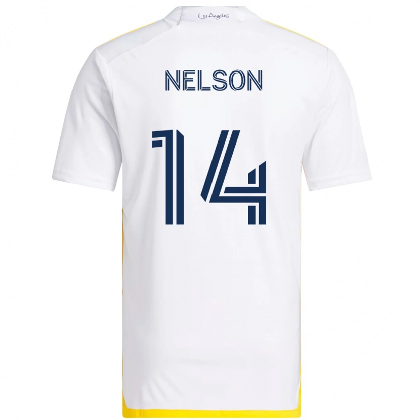 Danxen Niño Camiseta John Nelson #14 Morado Azul 1ª Equipación 2025/26 La Camisa México