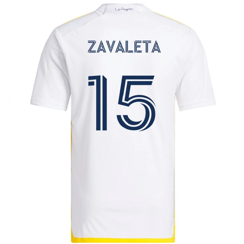 Danxen Niño Camiseta Eriq Zavaleta #15 Morado Azul 1ª Equipación 2025/26 La Camisa México