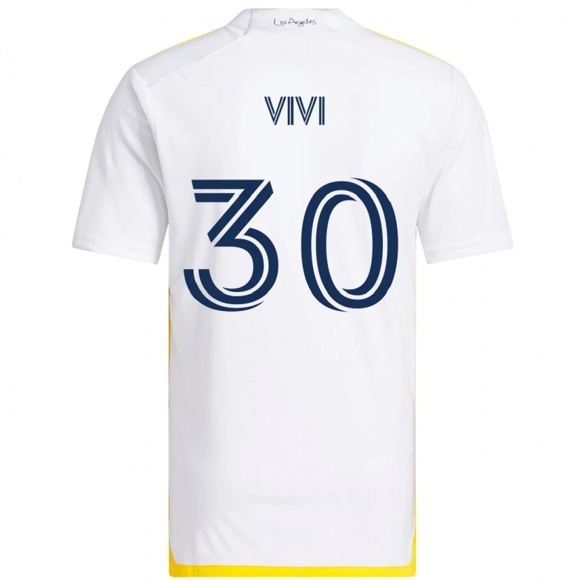 Danxen Niño Camiseta Gino Vivi #30 Morado Azul 1ª Equipación 2025/26 La Camisa México
