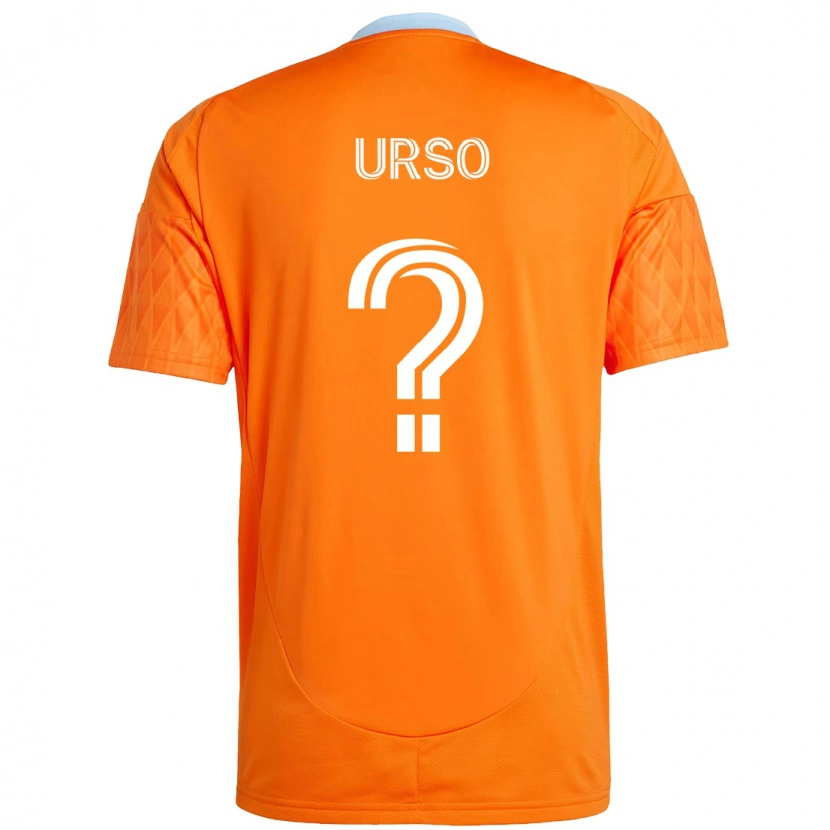 Danxen Niño Camiseta Júnior Urso #0 Morado Naranja 1ª Equipación 2025/26 La Camisa México