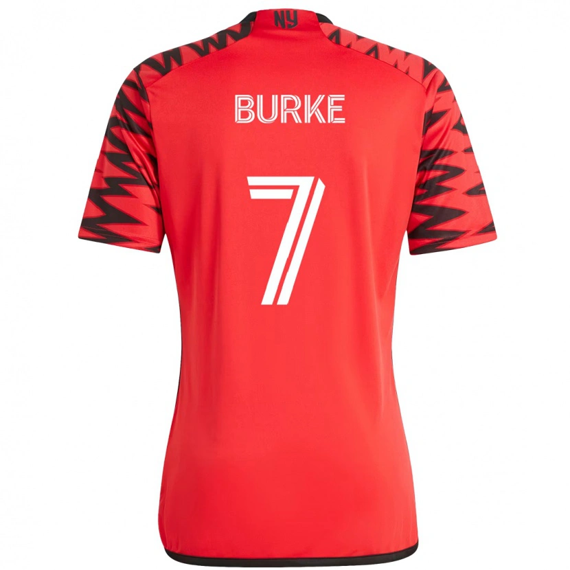 Danxen Niño Camiseta Cory Burke #7 Beige Negro 1ª Equipación 2025/26 La Camisa México