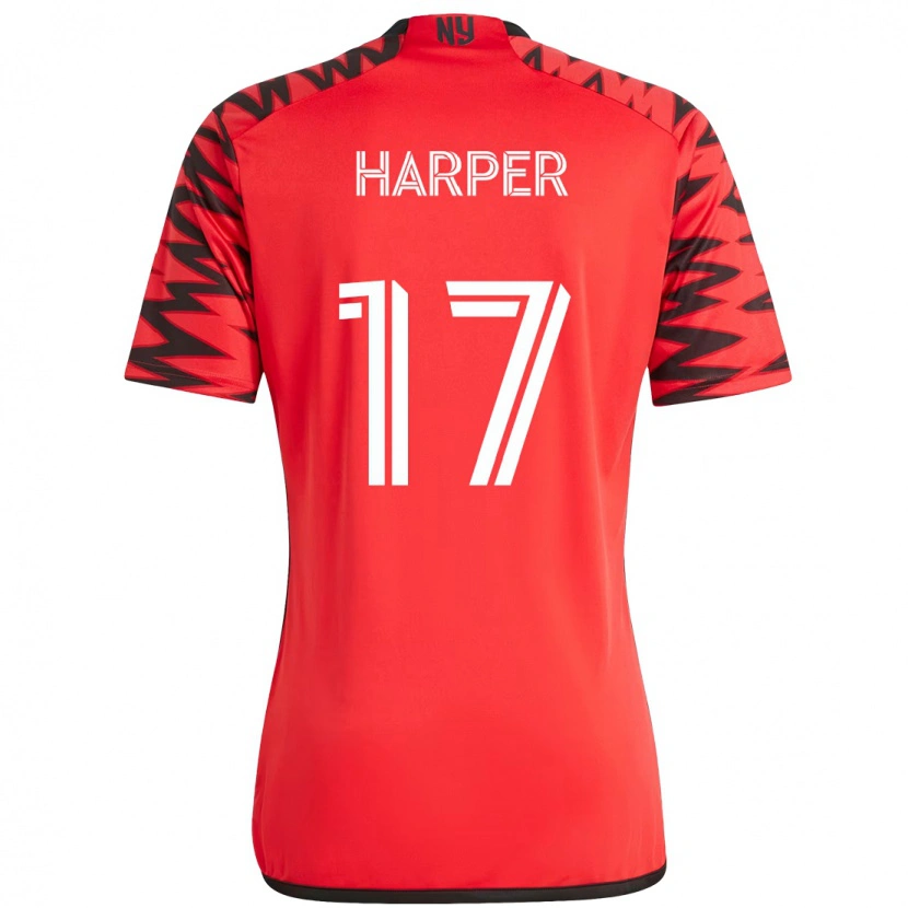 Danxen Niño Camiseta Cameron Harper #17 Beige Negro 1ª Equipación 2025/26 La Camisa México