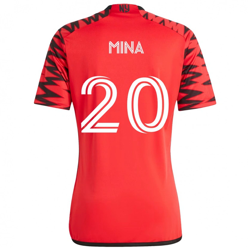 Danxen Niño Camiseta Juan Mina #20 Beige Negro 1ª Equipación 2025/26 La Camisa México