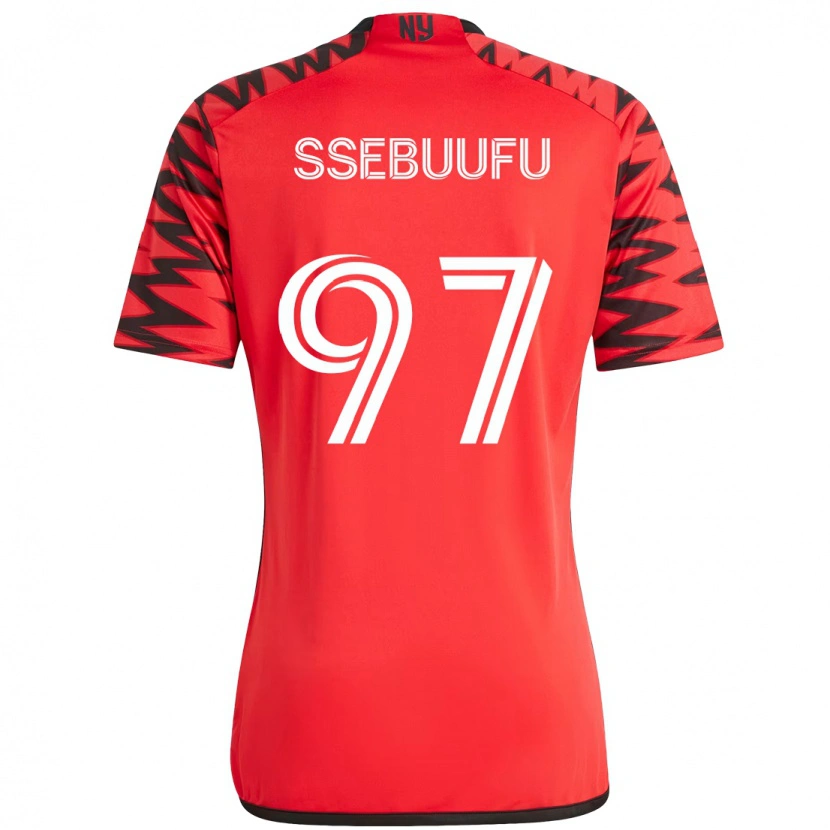 Danxen Niño Camiseta Frank Ssebuufu #97 Beige Negro 1ª Equipación 2025/26 La Camisa México