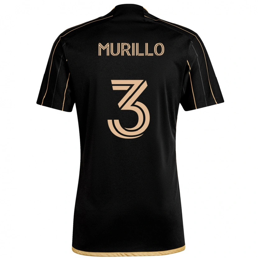 Danxen Niño Camiseta Jesús Murillo #3 Blanco Marrón 1ª Equipación 2025/26 La Camisa México