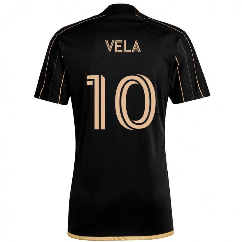 Danxen Niño Camiseta Carlos Vela #10 Blanco Marrón 1ª Equipación 2025/26 La Camisa México