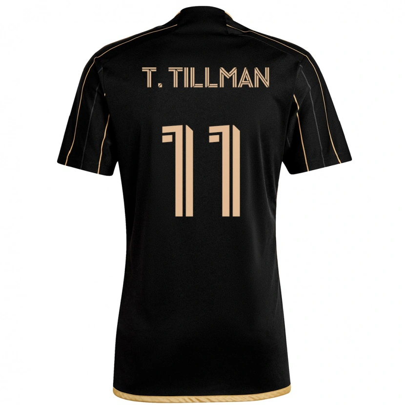 Danxen Niño Camiseta Timothy Tillman #11 Blanco Marrón 1ª Equipación 2025/26 La Camisa México