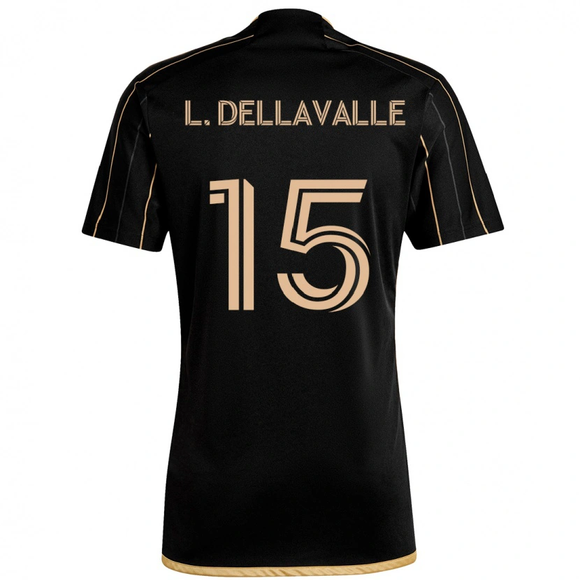 Danxen Niño Camiseta Lorenzo Dellavalle #15 Blanco Marrón 1ª Equipación 2025/26 La Camisa México