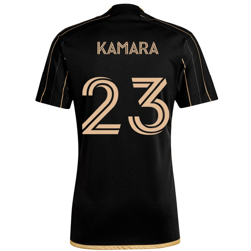 Danxen Niño Camiseta Kei Kamara #23 Blanco Marrón 1ª Equipación 2025/26 La Camisa México