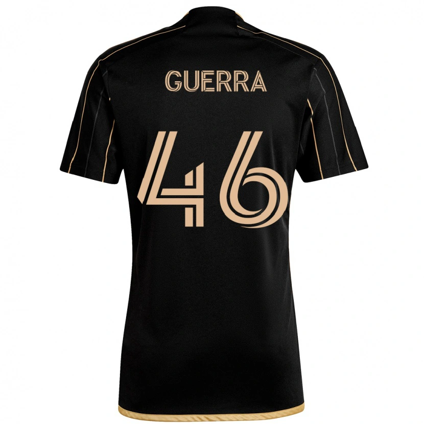 Danxen Niño Camiseta Decarlo Guerra #46 Blanco Marrón 1ª Equipación 2025/26 La Camisa México