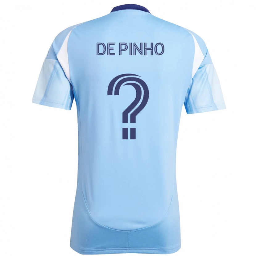 Danxen Niño Camiseta Lucas De Pinho #0 Negro Azul Naranja 1ª Equipación 2025/26 La Camisa México