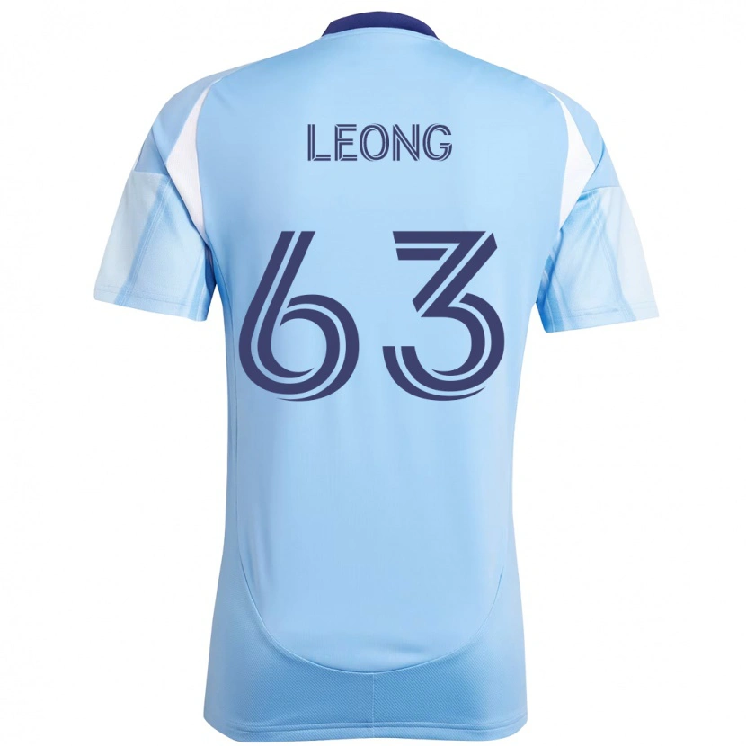 Danxen Niño Camiseta Matthew Leong #63 Negro Azul Naranja 1ª Equipación 2025/26 La Camisa México