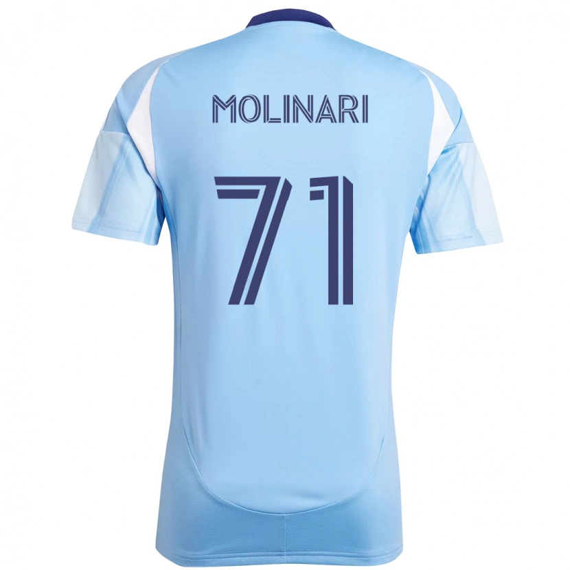 Danxen Niño Camiseta Peter Molinari #71 Negro Azul Naranja 1ª Equipación 2025/26 La Camisa México