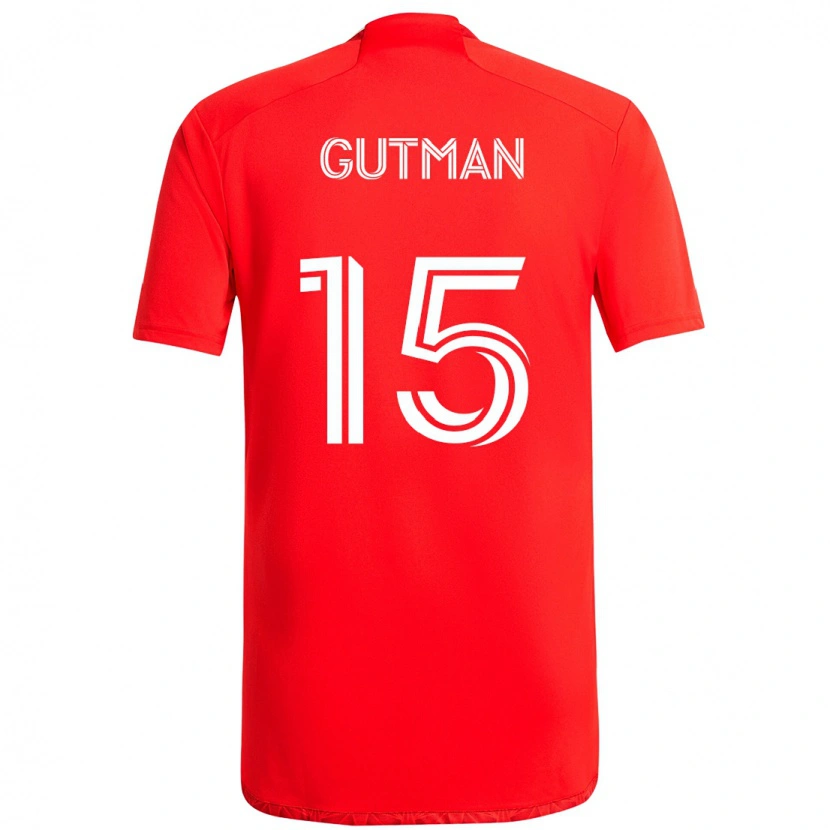 Danxen Niño Camiseta Andrew Gutman #15 Azul Celeste Claro Azul 1ª Equipación 2025/26 La Camisa México