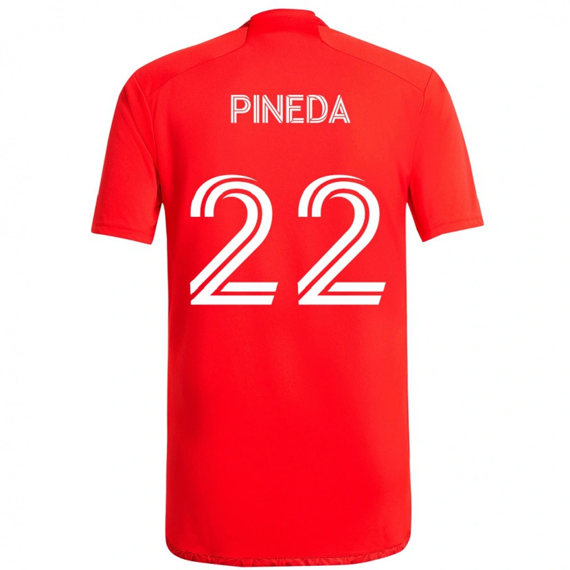 Danxen Niño Camiseta Mauricio Pineda #22 Azul Celeste Claro Azul 1ª Equipación 2025/26 La Camisa México