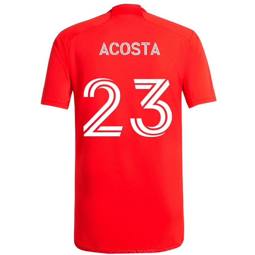 Danxen Niño Camiseta Kellyn Acosta #23 Azul Celeste Claro Azul 1ª Equipación 2025/26 La Camisa México