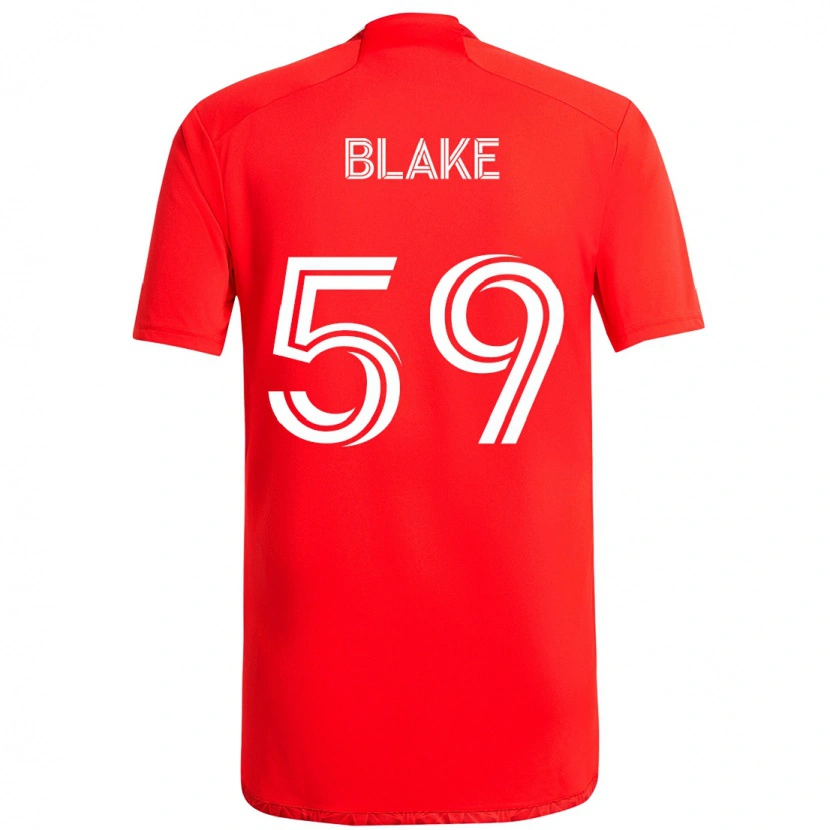Danxen Niño Camiseta Romain Blake #59 Azul Celeste Claro Azul 1ª Equipación 2025/26 La Camisa México