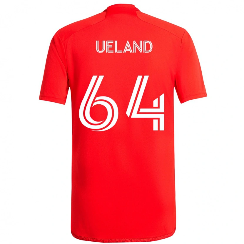 Danxen Niño Camiseta Andreas Ueland #64 Azul Celeste Claro Azul 1ª Equipación 2025/26 La Camisa México