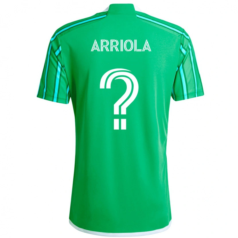 Danxen Niño Camiseta Paul Arriola #0 Azul Claro 1ª Equipación 2025/26 La Camisa México