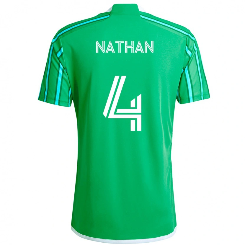 Danxen Niño Camiseta Nathan #4 Azul Claro 1ª Equipación 2025/26 La Camisa México