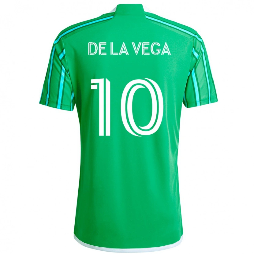 Danxen Niño Camiseta Pedro De La Vega #10 Azul Claro 1ª Equipación 2025/26 La Camisa México
