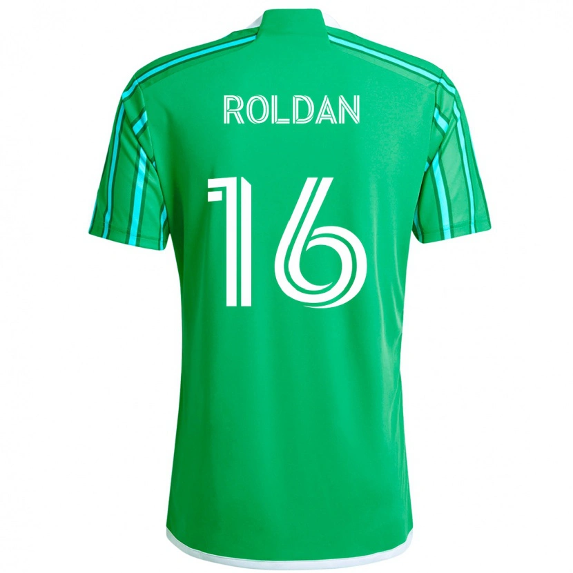 Danxen Niño Camiseta Álex Roldán #16 Azul Claro 1ª Equipación 2025/26 La Camisa México