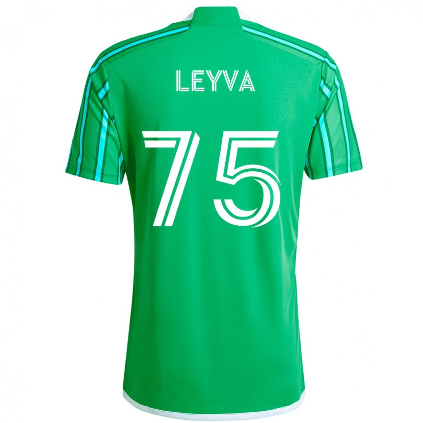 Danxen Niño Camiseta Danny Leyva #75 Azul Claro 1ª Equipación 2025/26 La Camisa México