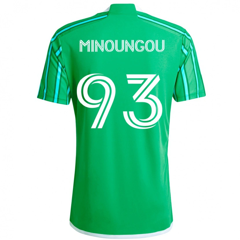 Danxen Niño Camiseta Georgi Minoungou #93 Azul Claro 1ª Equipación 2025/26 La Camisa México