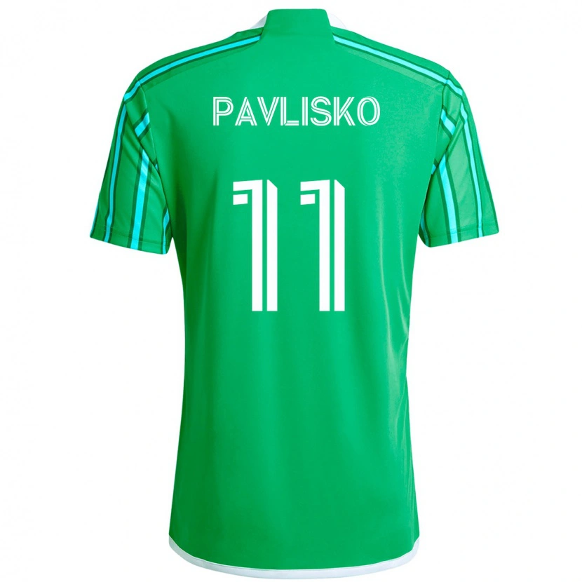 Danxen Niño Camiseta Kirsten Pavlisko #11 Azul Claro 1ª Equipación 2025/26 La Camisa México