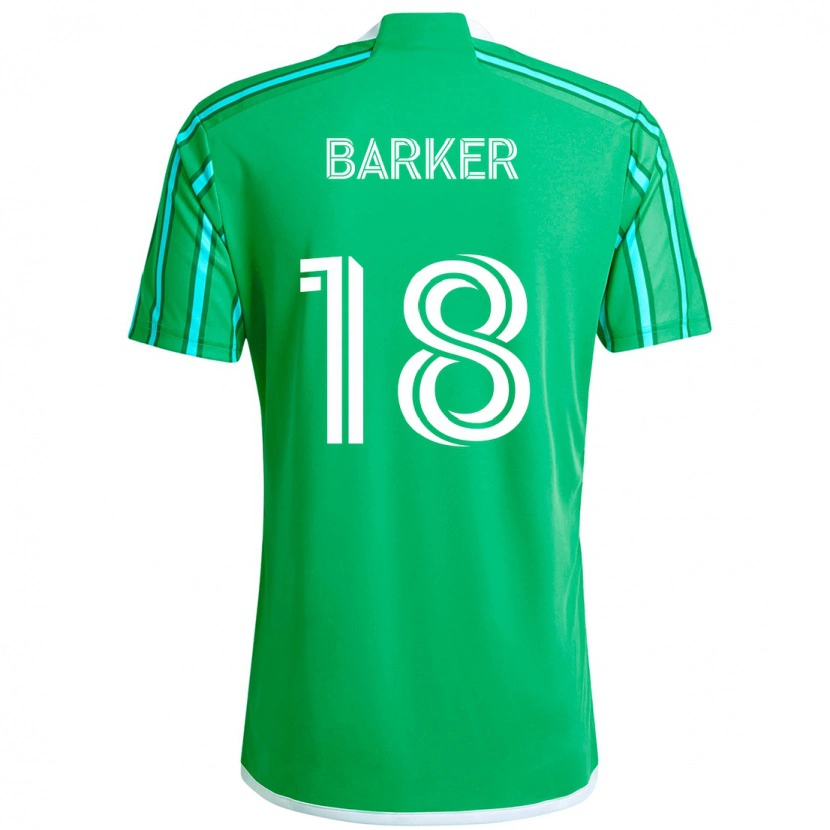 Danxen Niño Camiseta Alicia Barker #18 Azul Claro 1ª Equipación 2025/26 La Camisa México