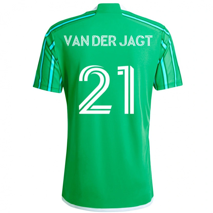 Danxen Niño Camiseta Olivia Van Der Jagt #21 Azul Claro 1ª Equipación 2025/26 La Camisa México