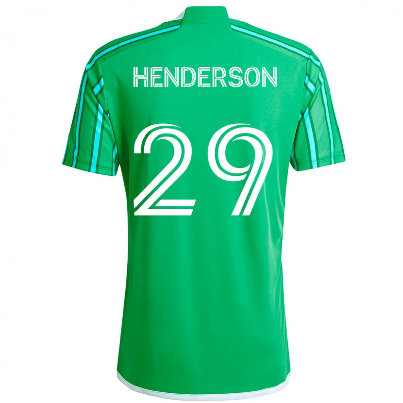Danxen Niño Camiseta Anna Henderson #29 Azul Claro 1ª Equipación 2025/26 La Camisa México