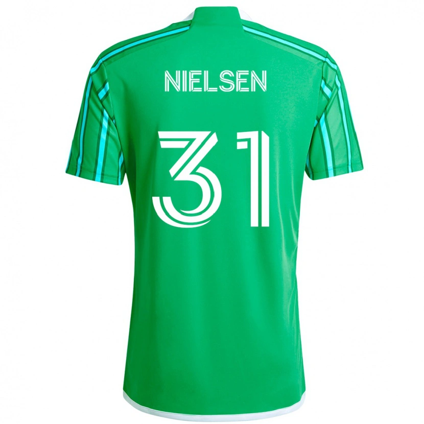 Danxen Niño Camiseta Madeline Nielsen #31 Azul Claro 1ª Equipación 2025/26 La Camisa México