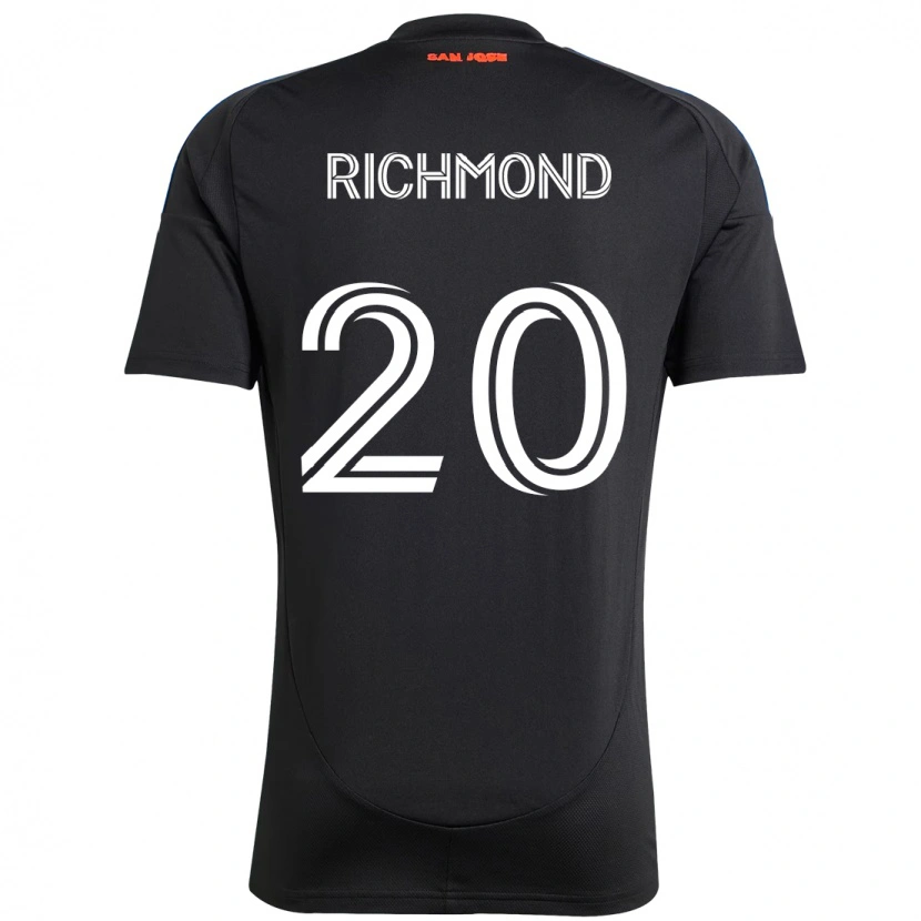 Danxen Niño Camiseta Will Richmond #20 Blanco Rojo 1ª Equipación 2025/26 La Camisa México