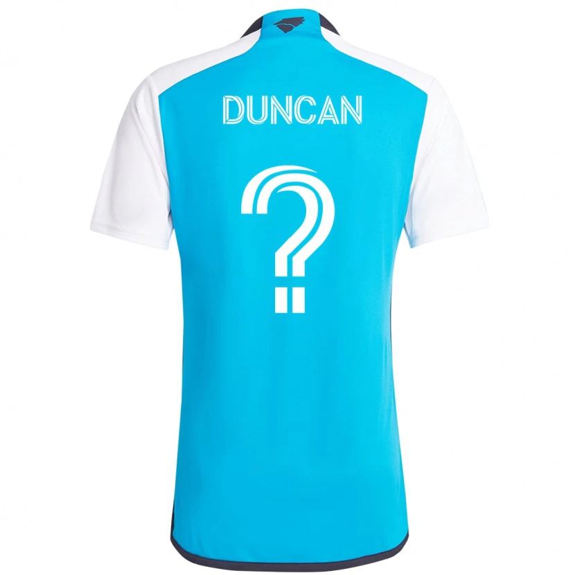 Danxen Niño Camiseta Samuel Duncan #0 Negro Blanco 1ª Equipación 2025/26 La Camisa México