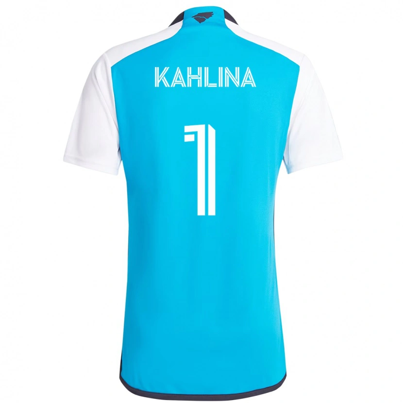 Danxen Niño Camiseta Kristijan Kahlina #1 Negro Blanco 1ª Equipación 2025/26 La Camisa México