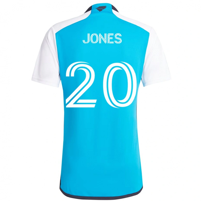 Danxen Niño Camiseta Derrick Jones #20 Negro Blanco 1ª Equipación 2025/26 La Camisa México